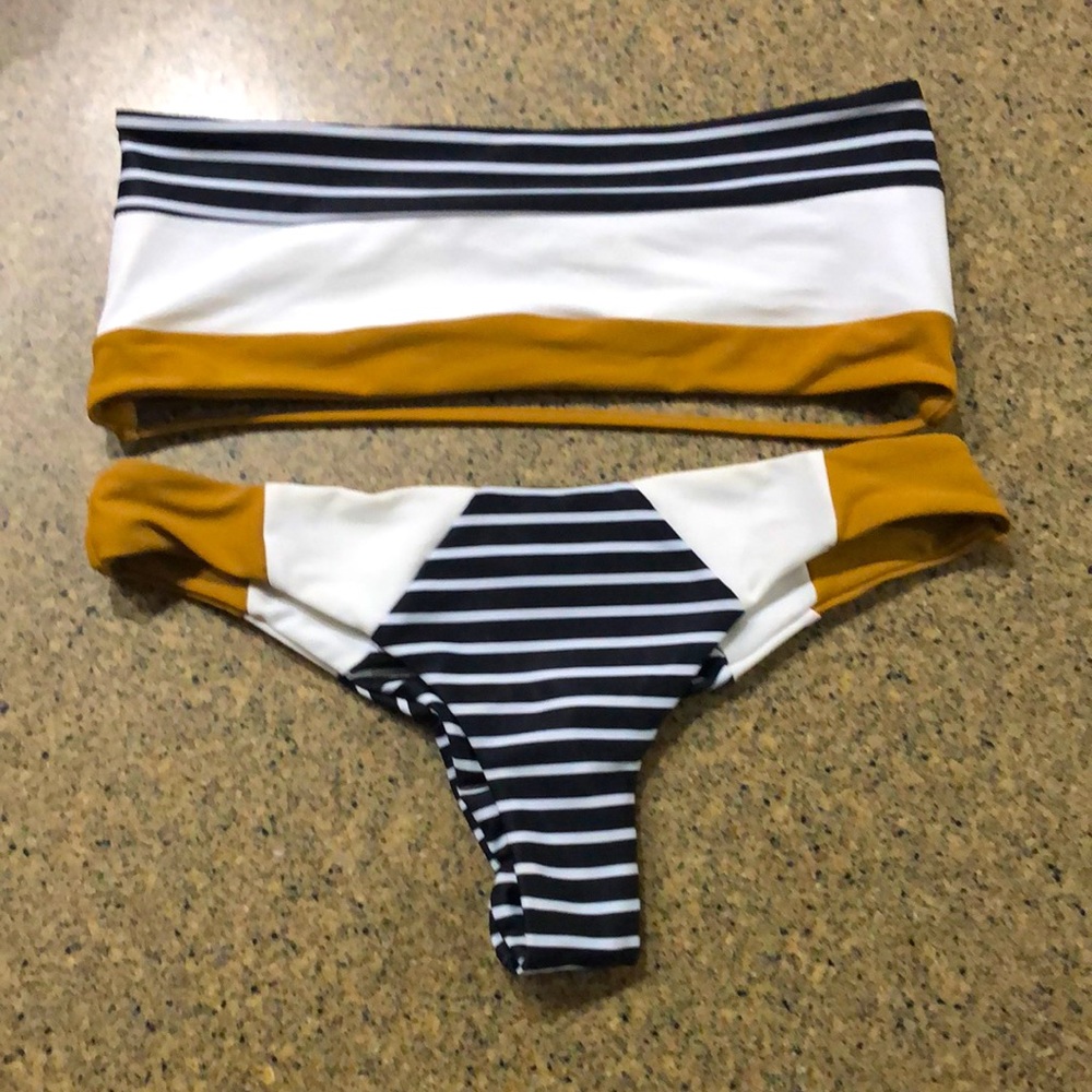 Women’s multi-colored  bikini size M